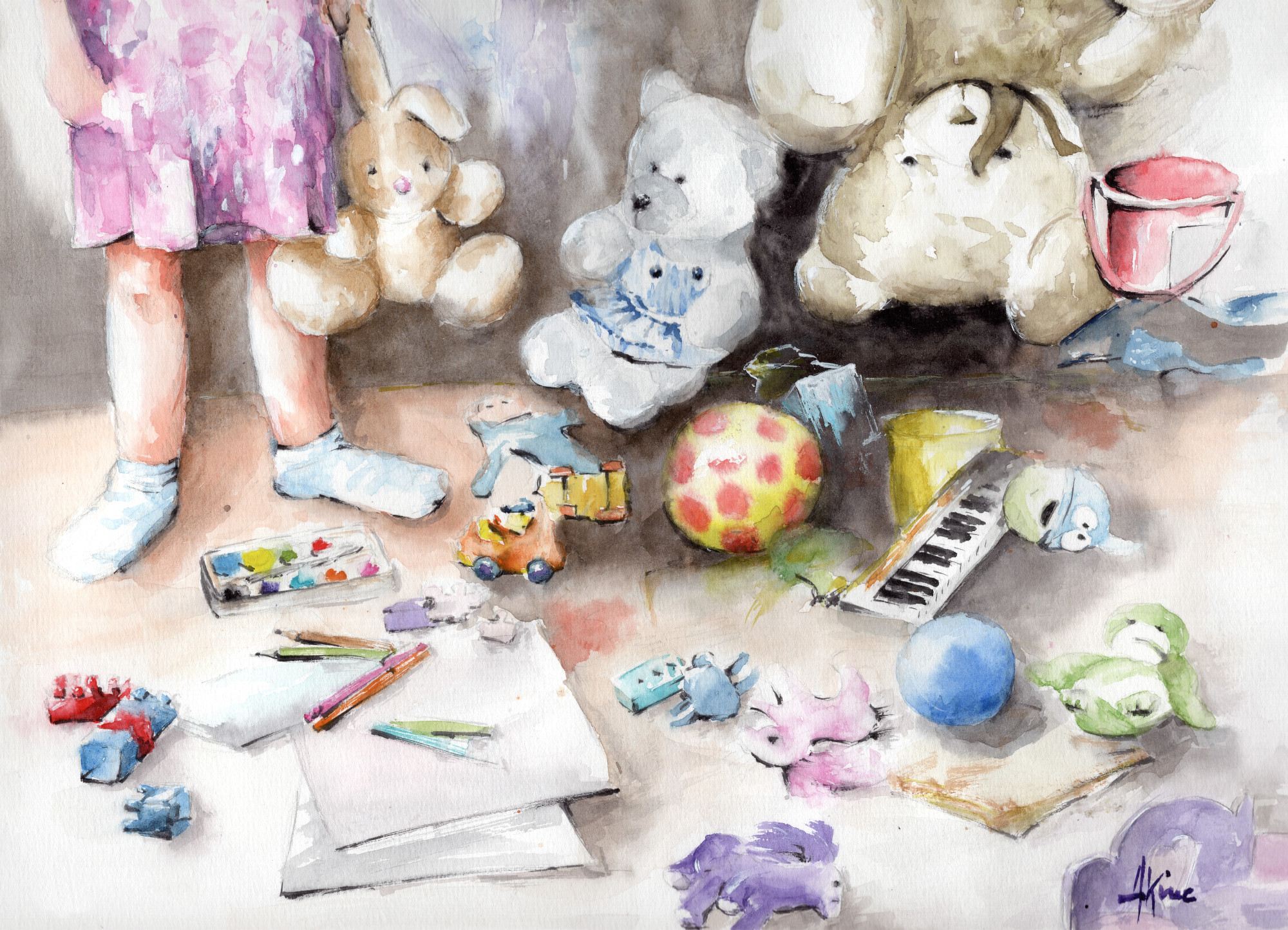 Chambre enfant - light