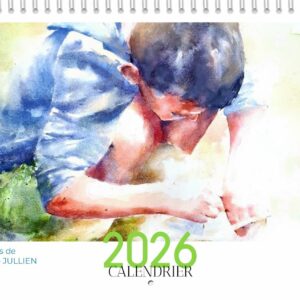 Calendrier 2026 aquarelles